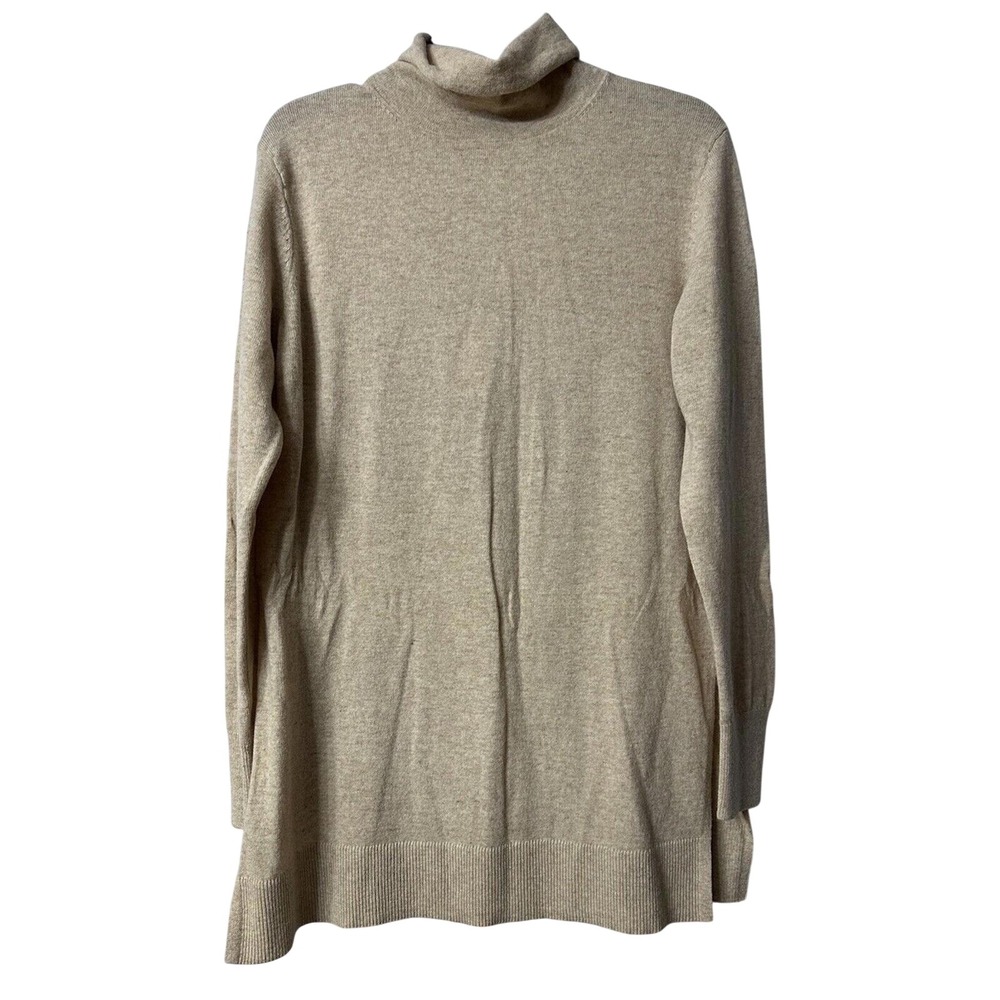 NWT Ann Taylor Womens Long Sleeve Turtleneck Casual Top Blouse Shirt Size Medium